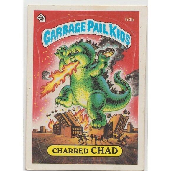 1985, 86, 87, 88 Topps Garbage Pail Kids - Lot of Nine Cards - Picture 4 of 16